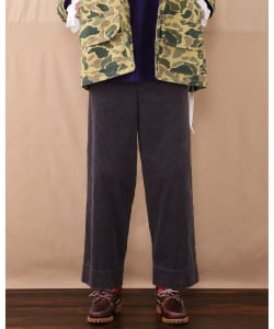 【3/13再降價】BEAMS BOY / 女裝 5W 燈芯絨 寬鬆 長褲