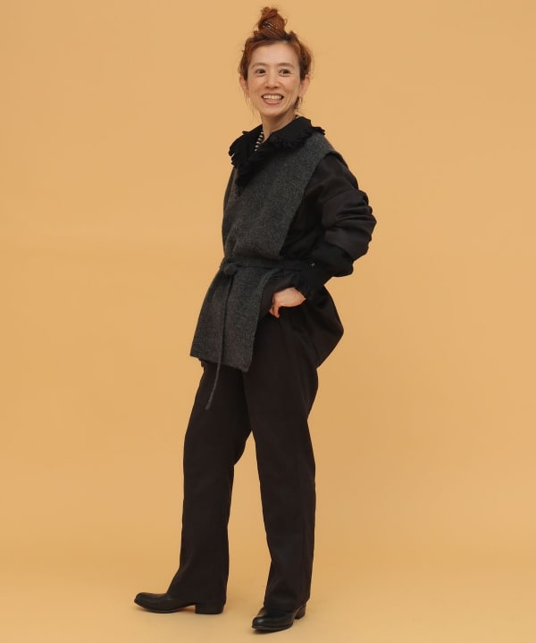 <WOMEN> Faux suede pants