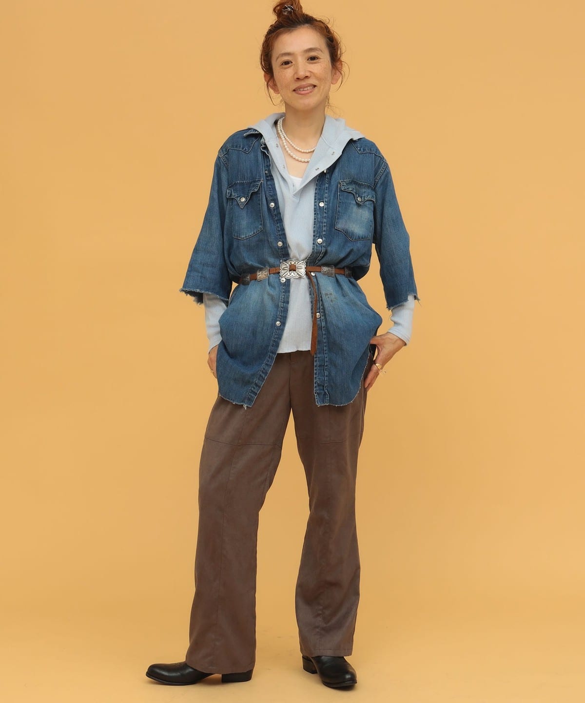 BEAMS JAPAN（ビームス ジャパン）【タイムセール】〈WOMEN〉フェイク