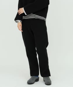 〈WOMEN〉BEAMS JAPAN / キルト ジャカード パンツ