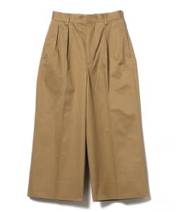 ○Scye / Cropped Wide Pants