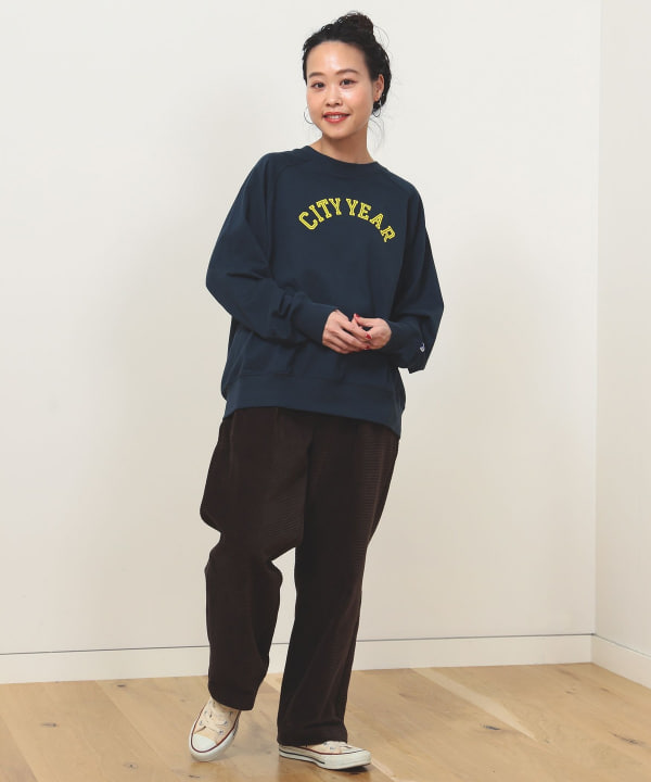 10ウェル コーデュロイ スラックス|BEAMS WOMEN(ビームス