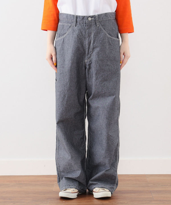 BEAMS BOY BEAMS BOY BEAMS BOY / Chambray painter pants (casual 