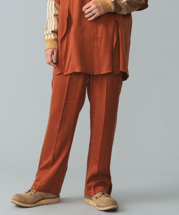 BEAMS BOY（ビームス ボーイ）maturely / Fibril Satin Pants