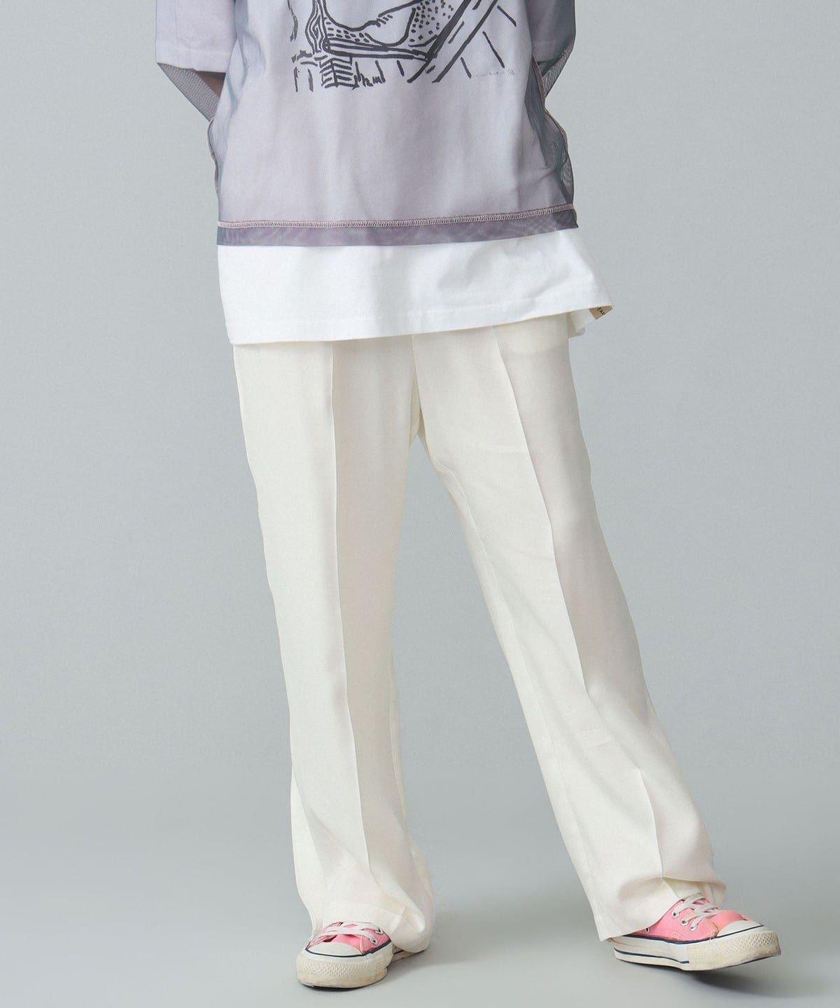 BEAMS BOY（ビームス ボーイ）【予約】maturely / Fibril Satin Pants