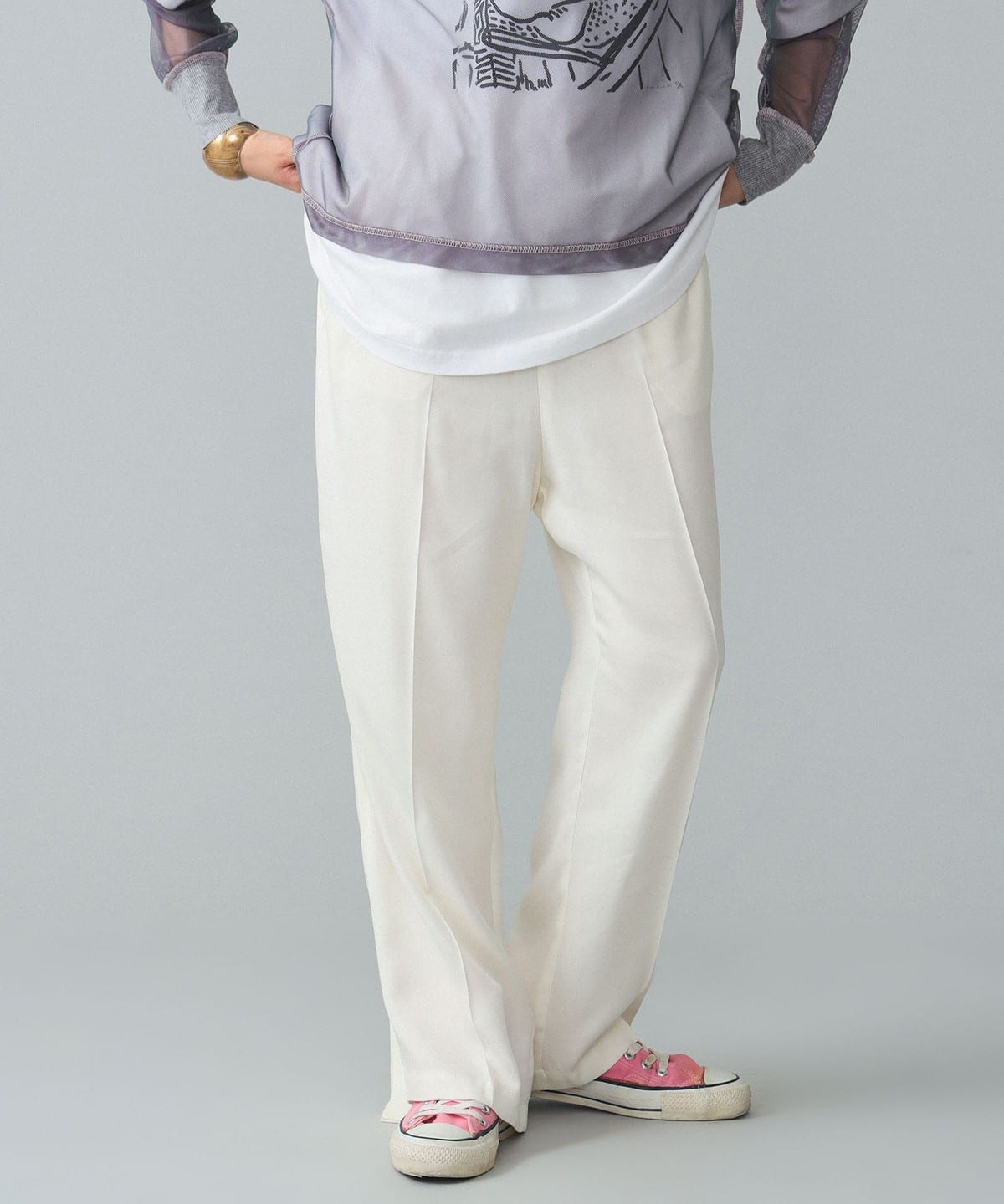 BEAMS BOY（ビームス ボーイ）【予約】maturely / Fibril Satin Pants