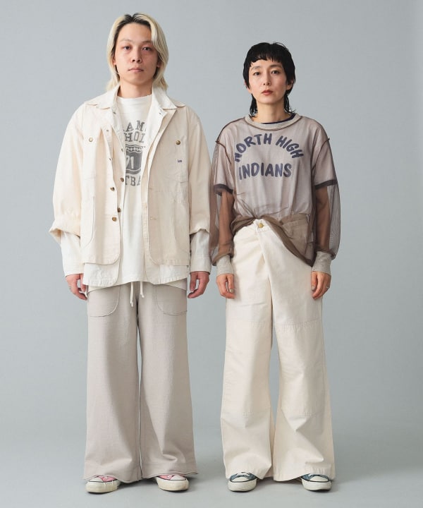 BEAMS BOY（ビームス ボーイ）maturely / Hem Cut Off Flare Jersey 