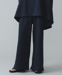 maturely / Hem Cut Off Flare Jersey Pants