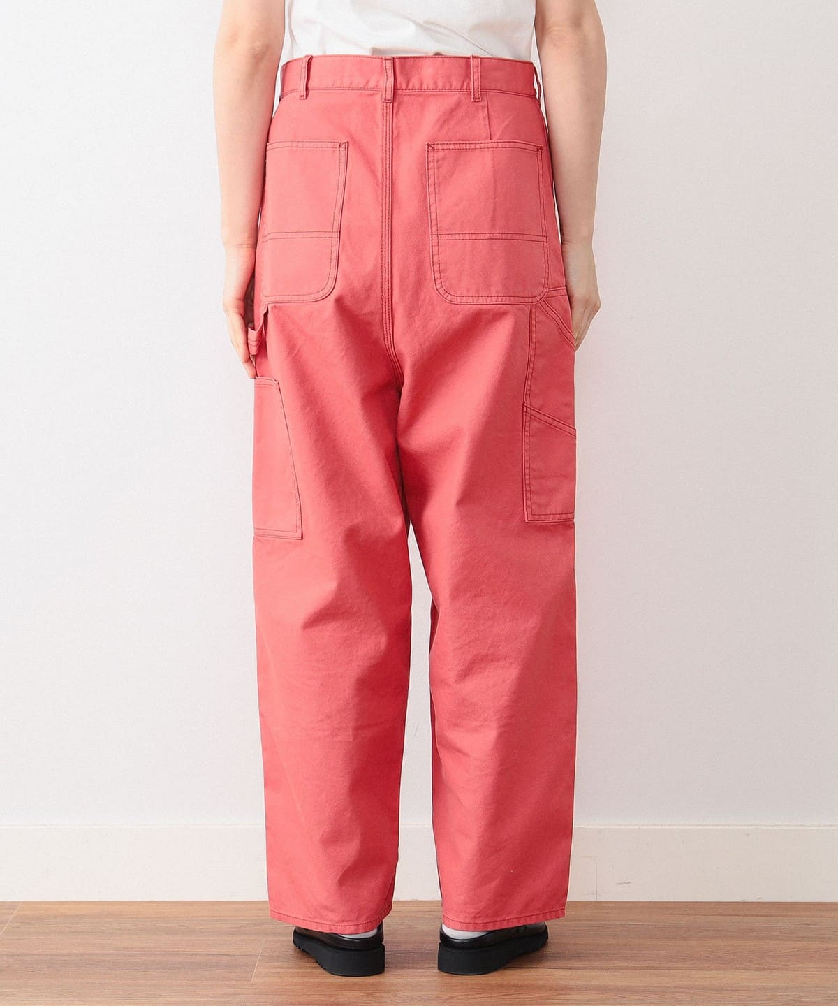 BEAMS BOY ダブルニー ペインターパンツ 23SS オフホワイト 2 BEAMS BOY（ビームスボーイ）の「BEAMS BOY / ダブルニー