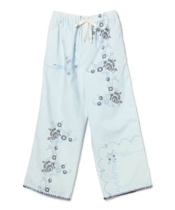 ボーイ クロスステッチ プリント パンツ