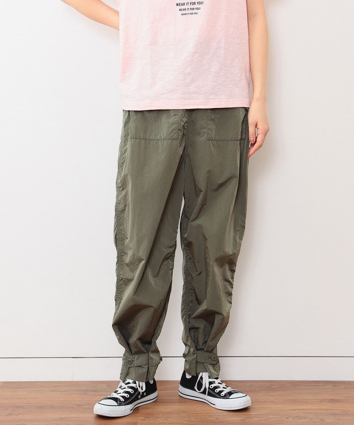 BEAMS BOY BEAMS BOY BEAMS BOY / Nylon military trousers (pants 