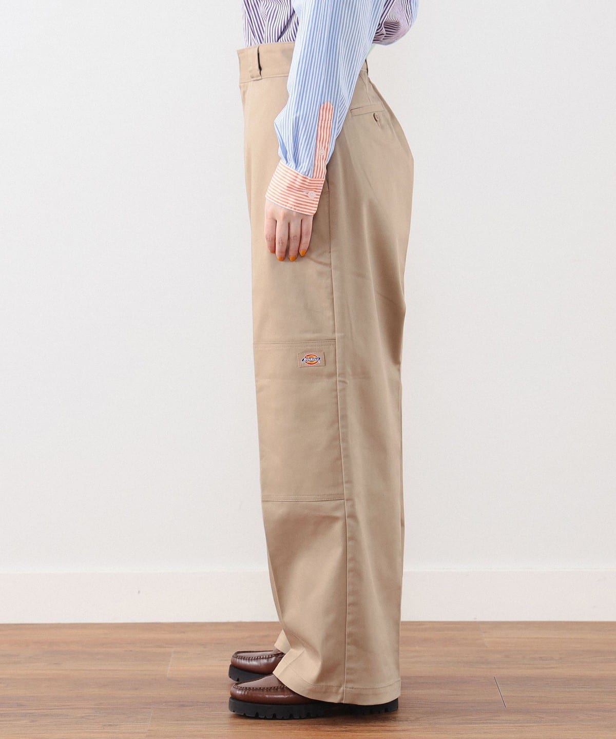 BEAMS BOY（BEAMS BOY）【别住】Dickies /宽双膝裤（裤子、休闲