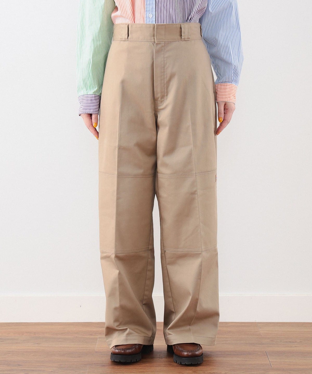 BEAMS BOY（ビームス ボーイ）【別注】DICKIES / ワーク フレア