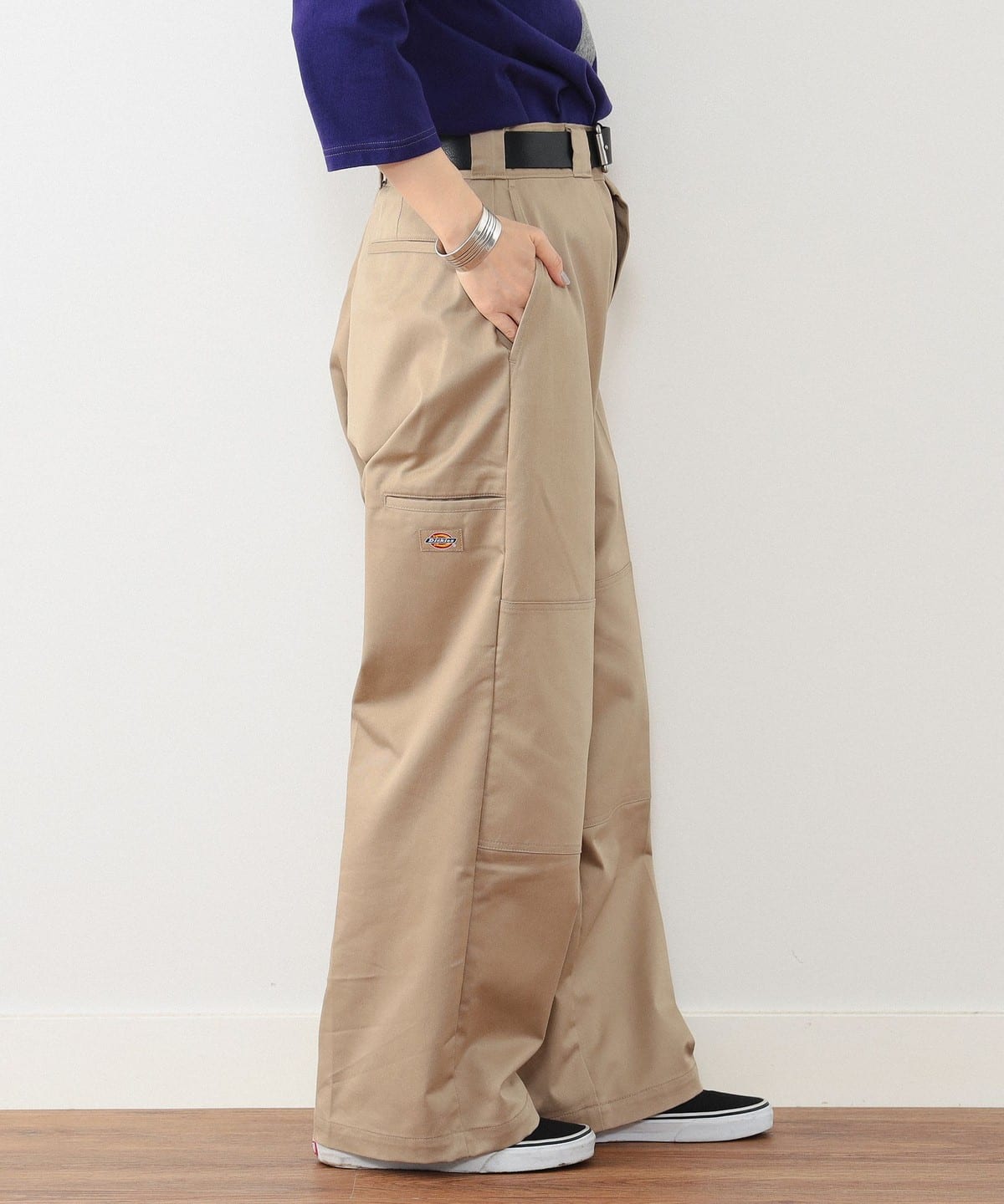 【ポイント10倍】 BEAMS BOY（ビームス ボーイ）【別注】Dickies / ワイド パンツ