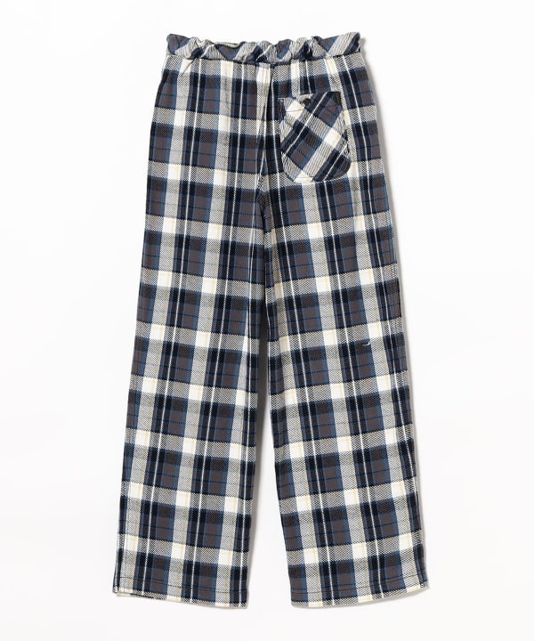 BEAMS BOY (BEAMS BOY) Boy Work Check Easy Pants (pants BEAMS BOY (BEAMS BOY) Boy Work Check Easy Pants (pants