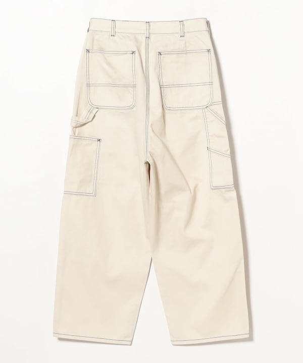 BEAMS BOY ダブルニー ペインターパンツ 23SS オフホワイト 2 BEAMS BOY（ビームスボーイ）の「BEAMS BOY / ダブルニー