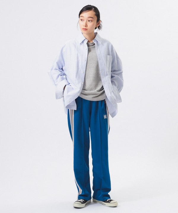 BEAMS BOY（ビームス ボーイ）【別注】NEEDLES / Long Zip Track Pants（パンツ スポーツパンツ）通販｜BEAMS