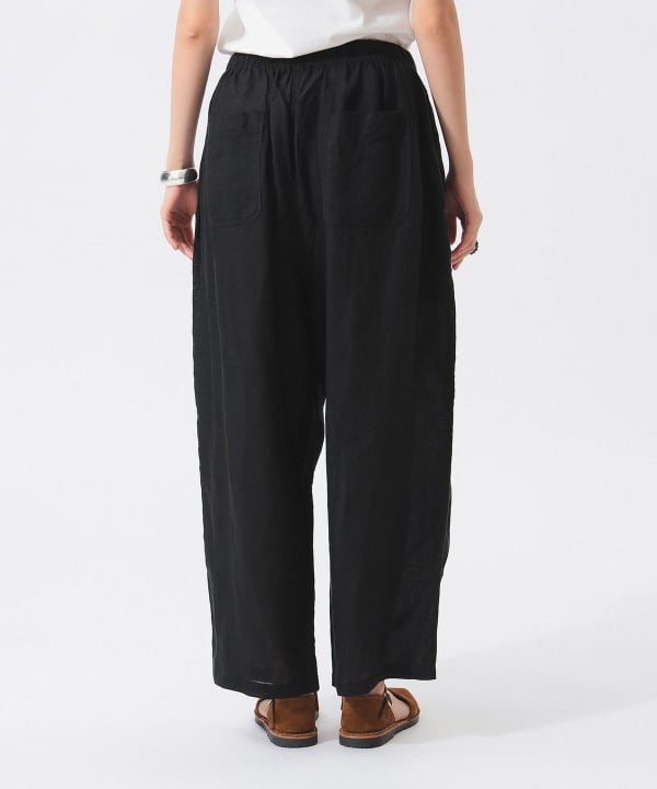 美品 BEAMS BOY リネン ドット キャンディー パンツ 定価16280円