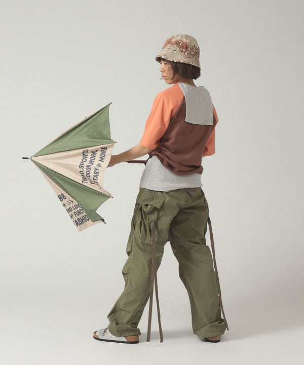 BEAMS BOY（ビームス ボーイ）ナイロン ポプリン M-65 パンツ