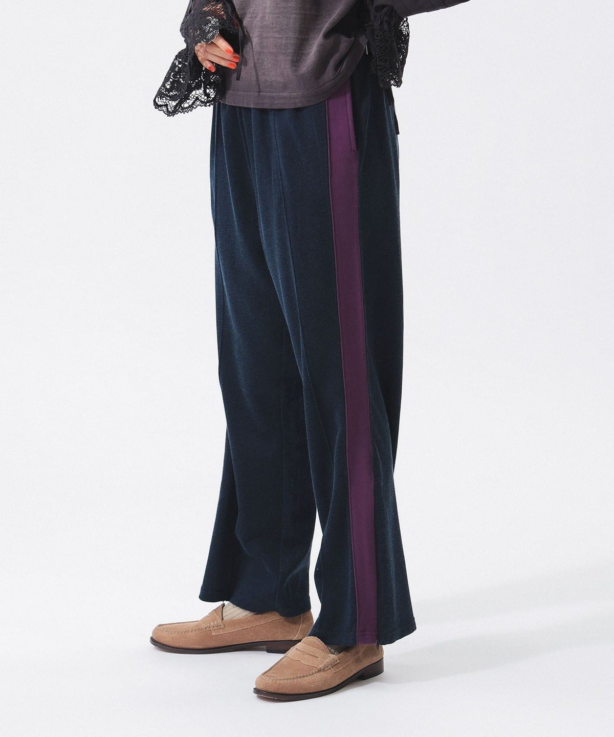 BEAMS BOY（ビームス ボーイ）サイド ライン イージー パンツ（パンツ