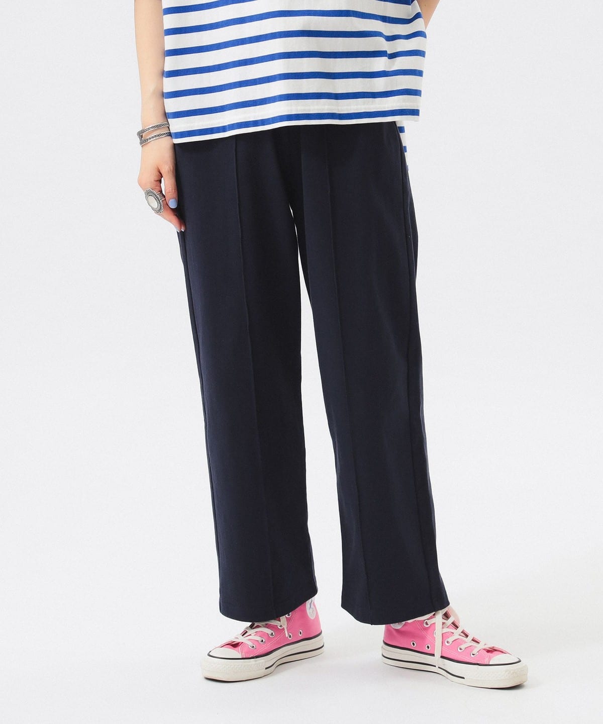 ジャージー イージー パンツ パンツ WOMEN NAVY ONE SIZE ジャージー イージー パンツ パンツ WOMEN NAVY ONE SIZE