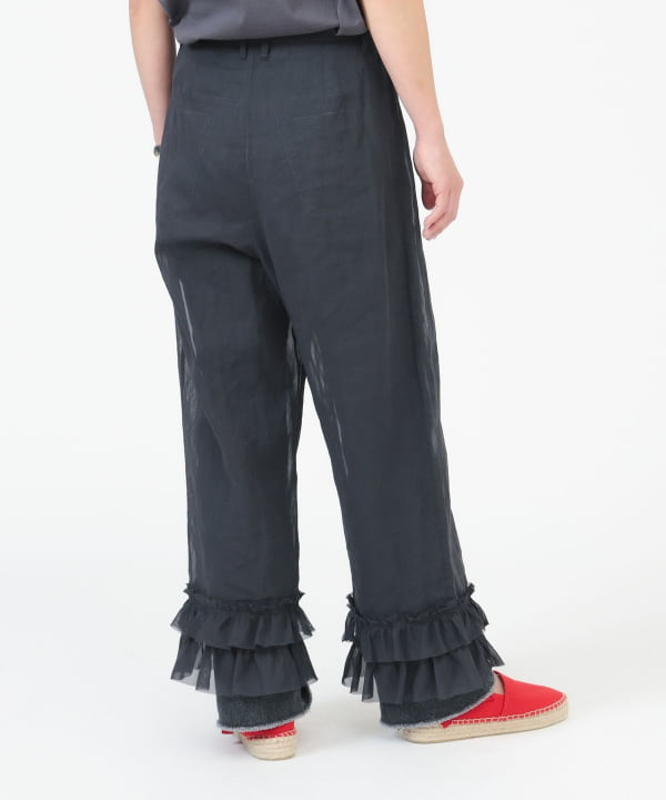 適当な価格 BEAMS JAPAN（ビームス パンツ ジャパン）〈WOMEN〉レイヤード パンツ