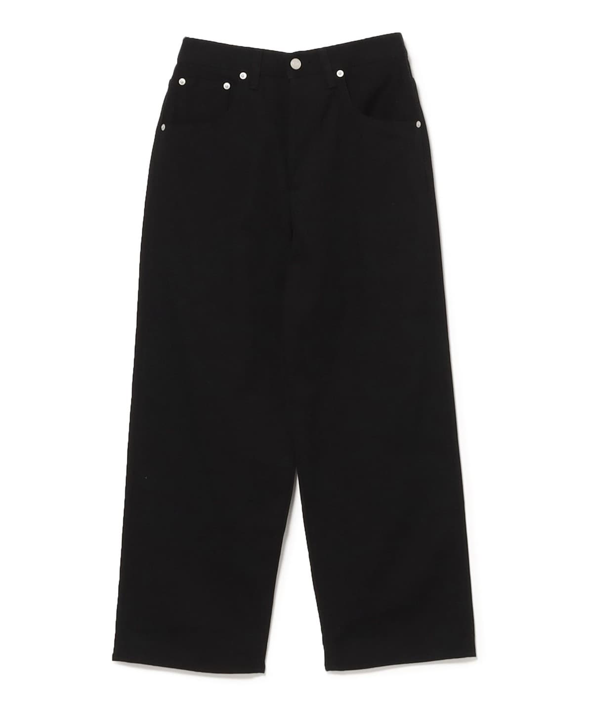 【7/3新規値下げ】Scye サイ / Duck Wide Leg Jeans パンツ WOMEN BLACK 27 【7/3新規値下げ】Scye サイ / Duck Wide Leg Jeans パンツ WOMEN BLACK 27