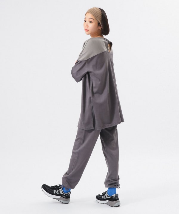 BEAMS BOY（ビームス ボーイ）ロゴ イージーパンツ（パンツ