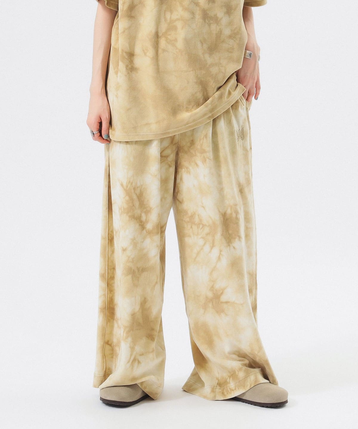 【別注】NEEDELS / ベロア パンツ パンツ WOMEN KHAKI XS 【別注】NEEDELS / ベロア パンツ パンツ WOMEN KHAKI XS