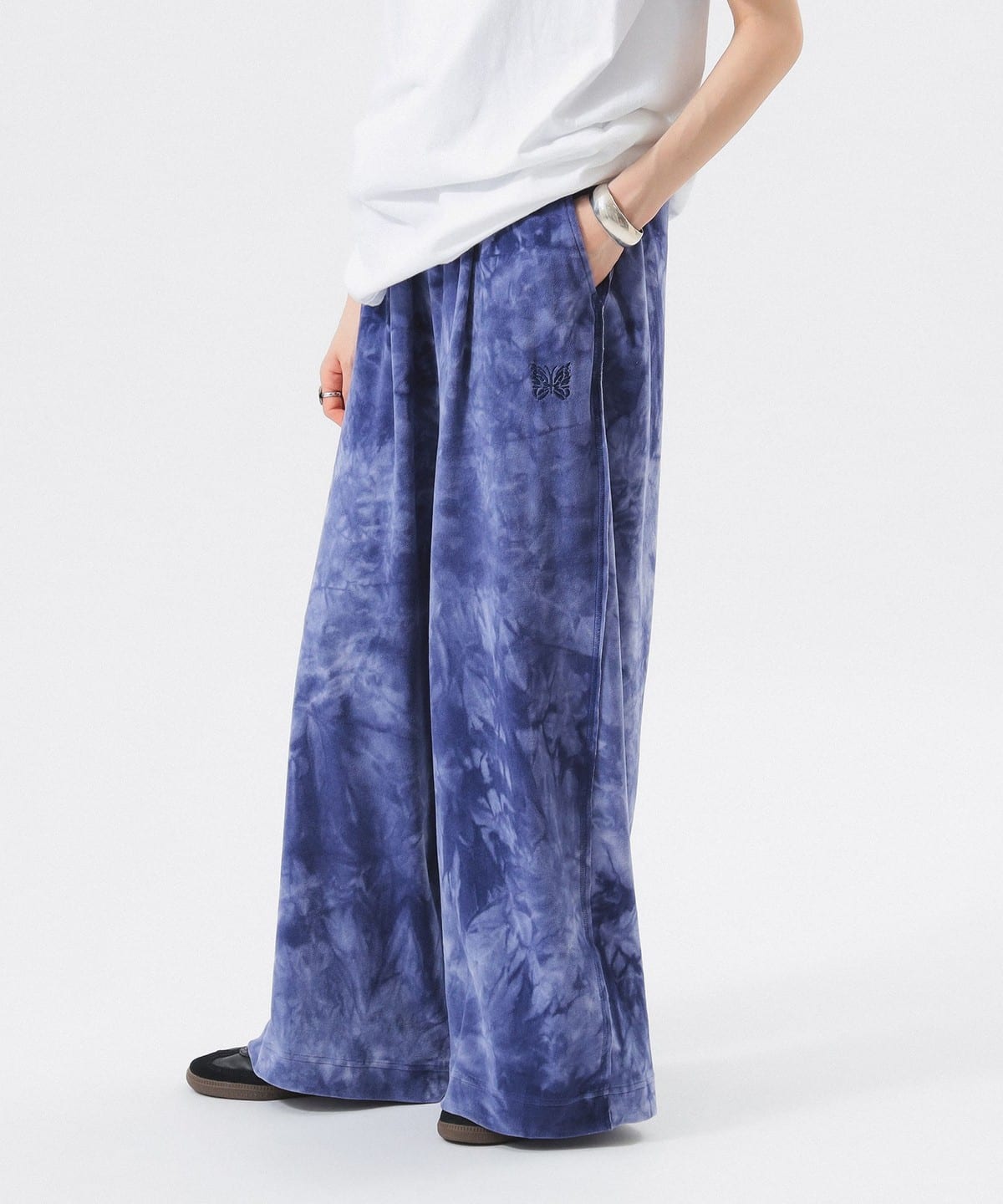 【別注】NEEDELS / ベロア パンツ パンツ WOMEN NAVY XS 【別注】NEEDELS / ベロア パンツ パンツ WOMEN NAVY XS