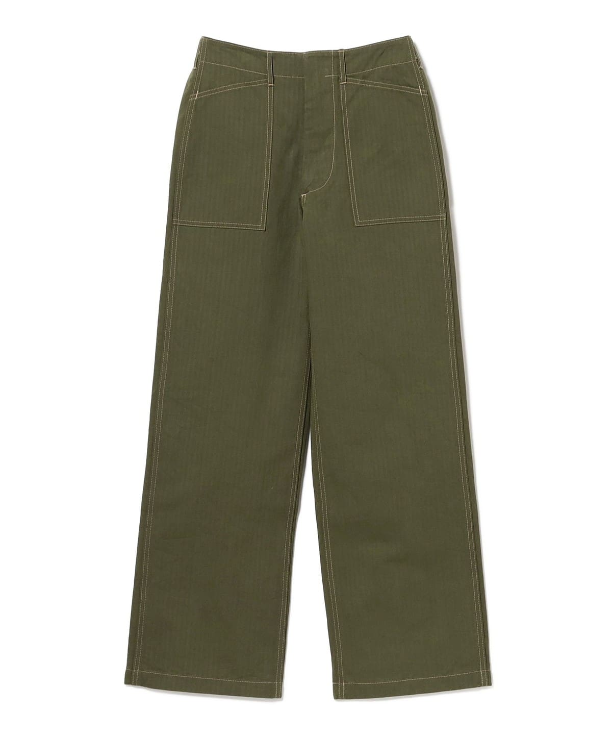 BUZZ RICKSON'S バズリクソンズ / U. S. MARINE CORPS M-1941 HERRINGBONE PANTS SHORT LENGTH パンツ WOMEN OLIVE 30 BUZZ RICKSON'S バズリクソンズ / U. S. MARINE CORPS M-1941 HERRINGBONE PANTS SHORT LENGTH パンツ WOMEN OLIVE 30