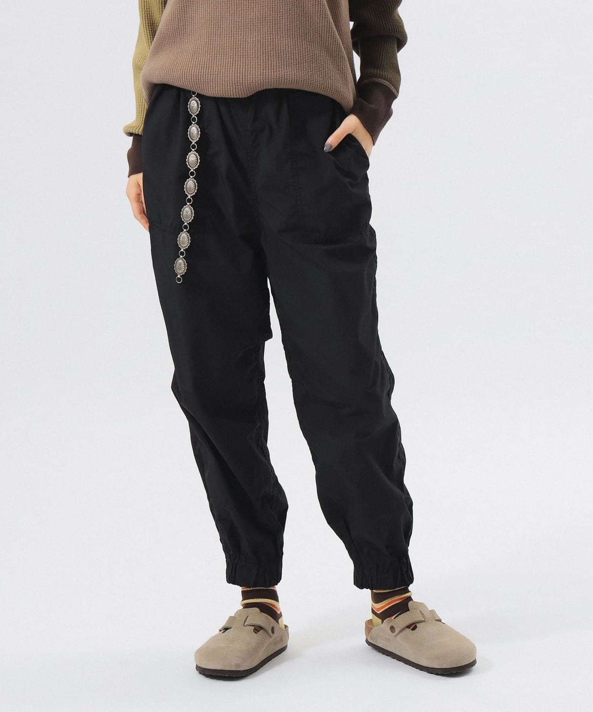 ベイカー ジョガー パンツ パンツ WOMEN BLACK 1 ベイカー ジョガー パンツ パンツ WOMEN BLACK 1