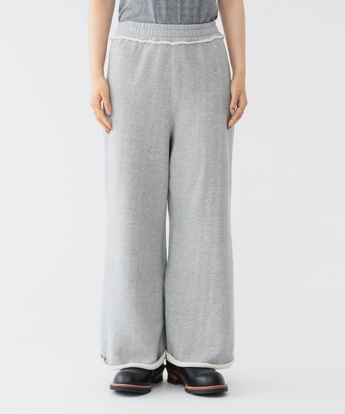 BEAMS BOY（ビームス ボーイ）maturely / ワイド フレア ジャージー