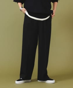 【+15%ポイントUP】【別注】LACOSTE / ワイド パンツ
