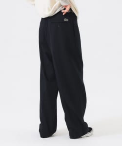【+15%ポイントUP】【別注】LACOSTE / ワイド パンツ