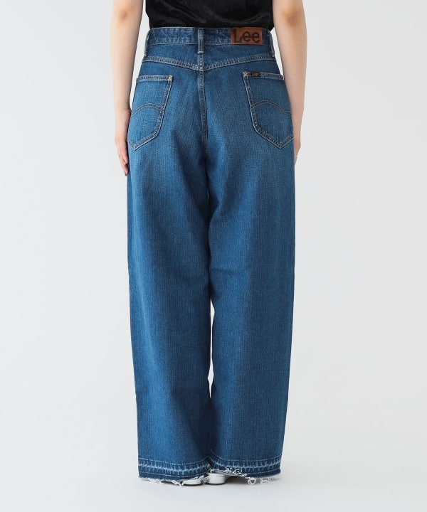 Beams x Lee ダメージデニム　32 BEAMS（ビームス）【別注】Lee / クラッシュ バギー デニム