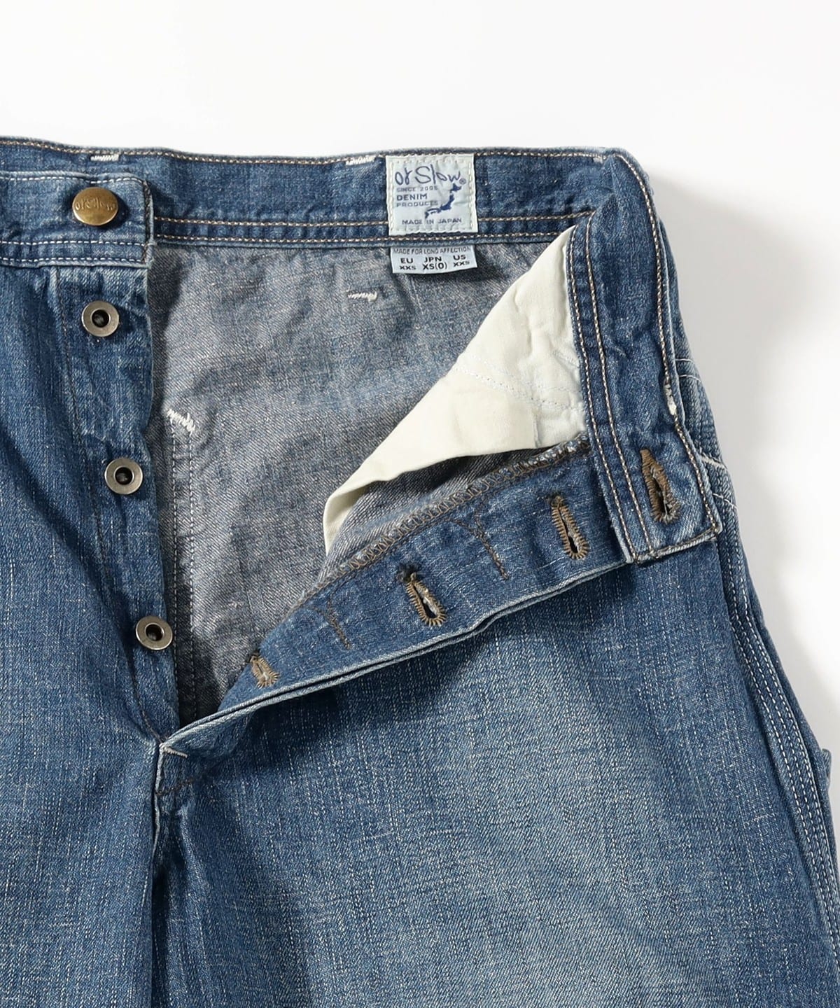 orSlow × BEAMS BOY ペイントデニムパンツ BEAMS BOY（ビームス ボーイ）orSlow / Wide Fit 30s Painter