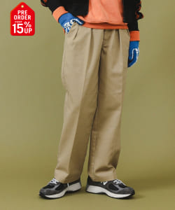 【+15%ポイントUP】【別注】Dickies / 2プリーツ パンツ