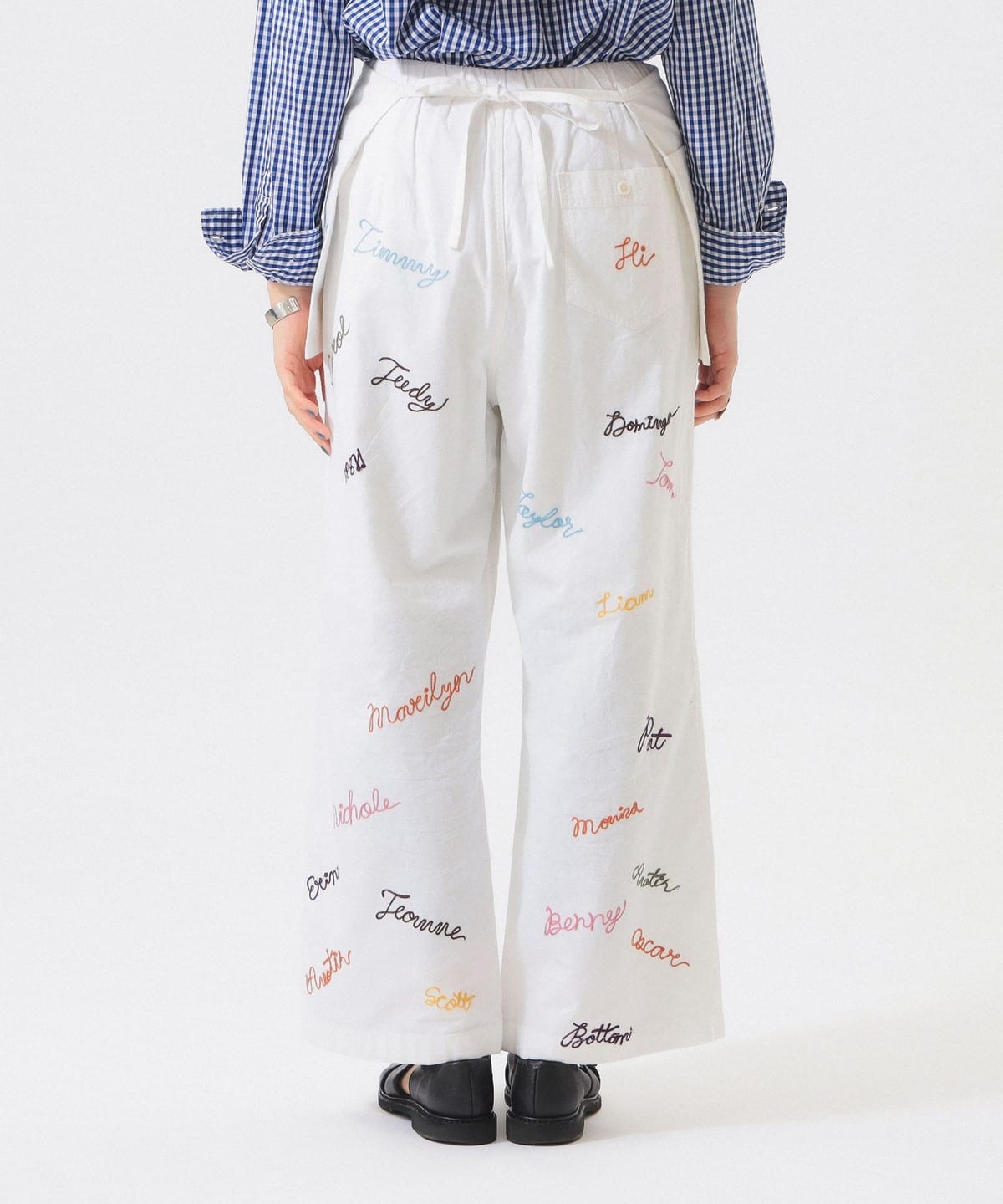 BEAMS BOY（ビームス ボーイ）エンブロ エプロン パンツ（パンツ