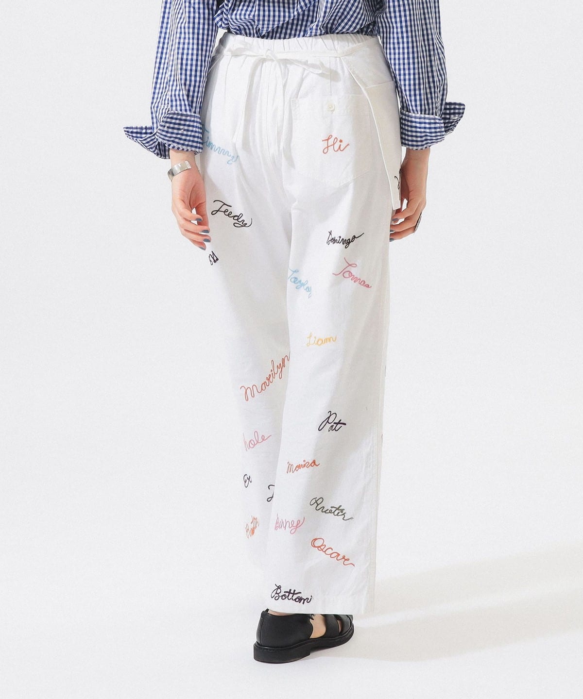 BEAMS BOY（ビームス ボーイ）エンブロ エプロン パンツ（パンツ