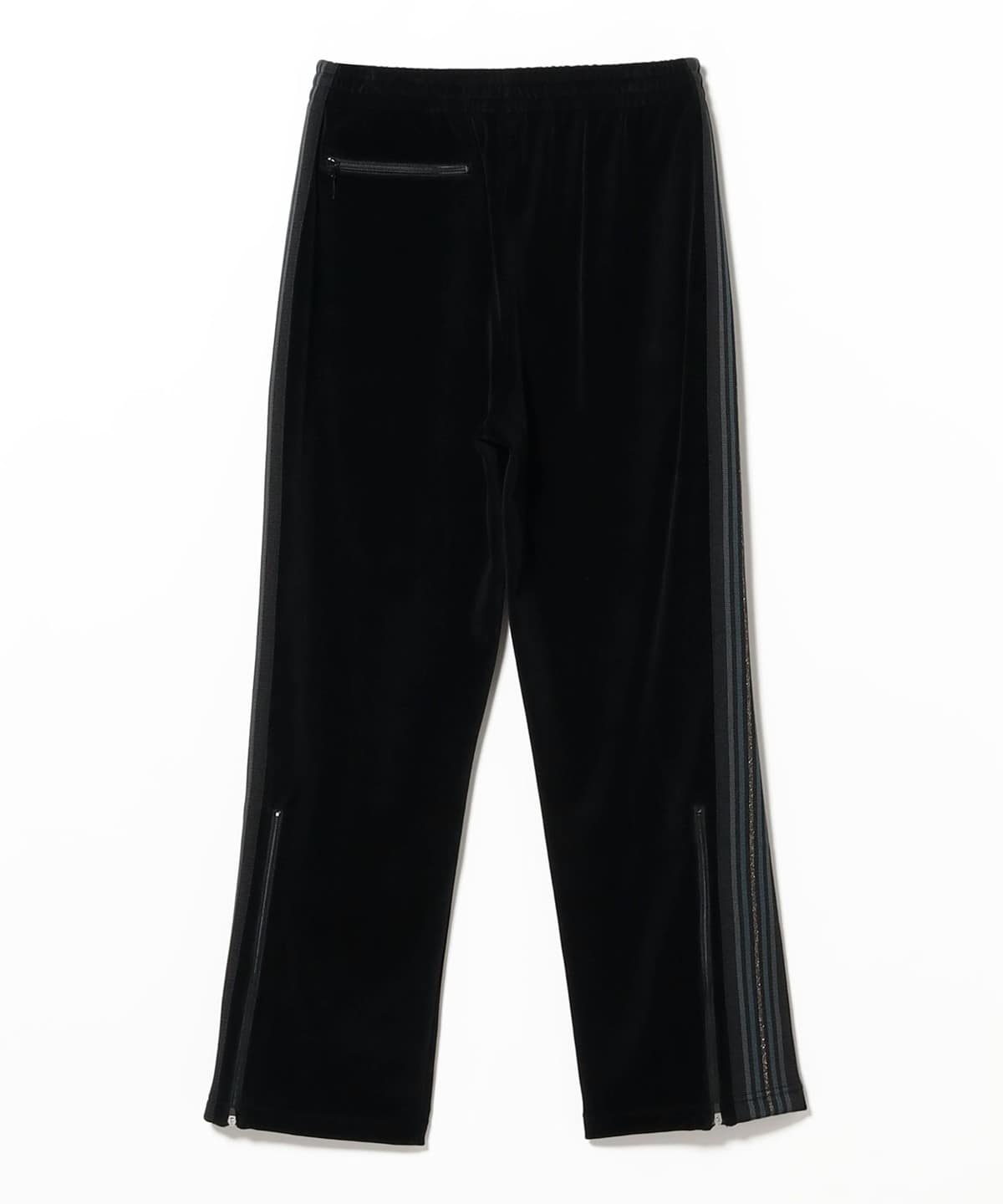 BEAMS JAPAN別注 NEEDLES Track Crew Pants L BEAMS JAPAN（ビームス ジャパン）【別注】NEEDLES / Velour Zip Track