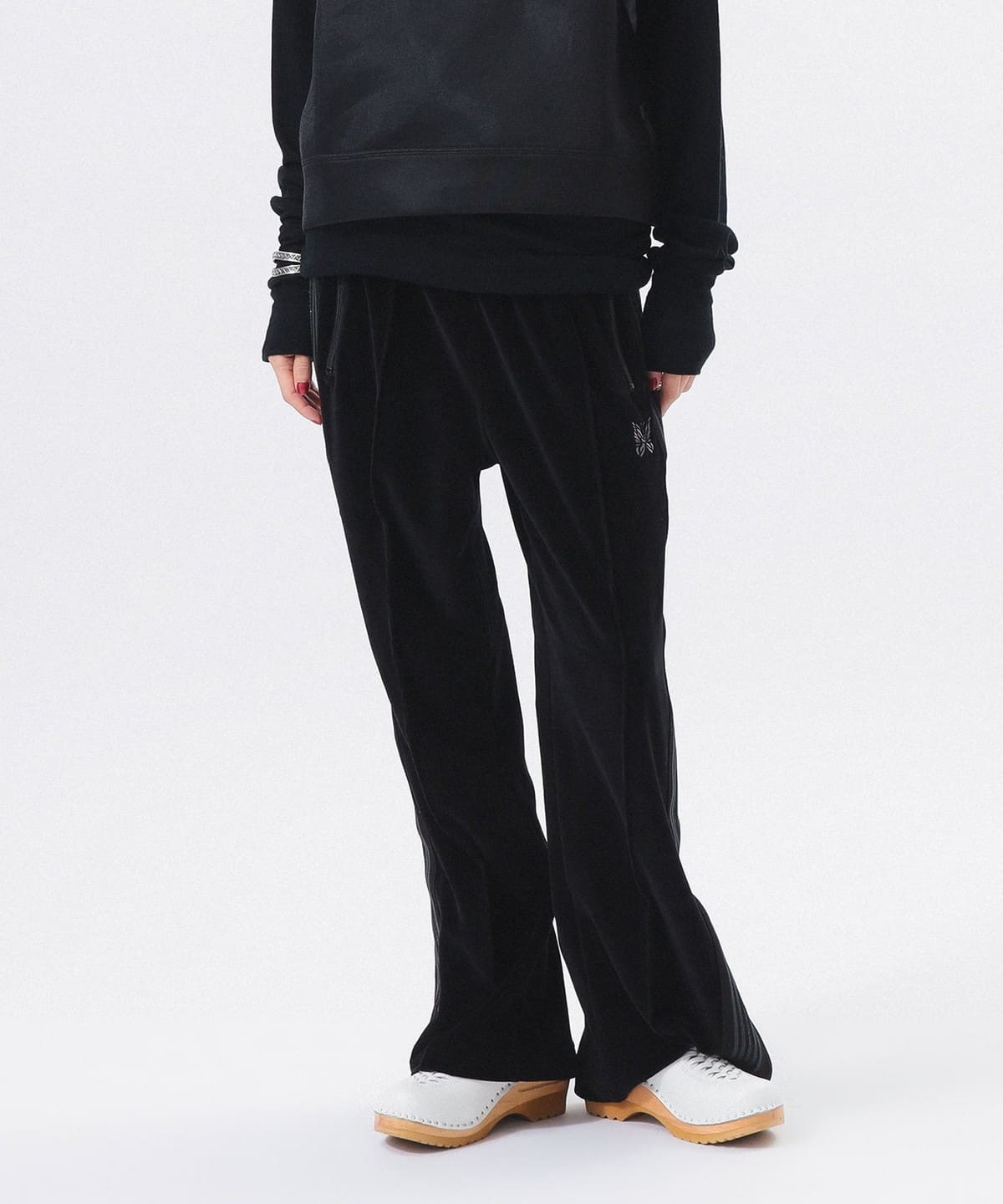 BEAMS JAPAN（ビームス ジャパン）【別注】NEEDLES / Velour Zip Track