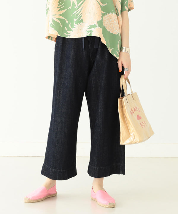 Beams Boy ビームス ボーイ Beams Boy デニム ワイド イージーパンツ パンツ デニムパンツ 通販 Beams