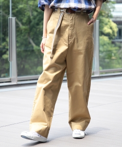 BEAMS BOY / チノ ディープライズ パンツ 18SS