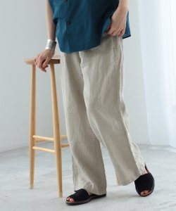 BEAMS BOY / リネン ベイカーパンツ