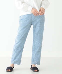 BEAMS BOY / カットワーク イージーパンツ