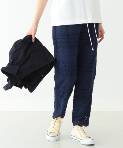BEAMS BOY / カットワーク イージーパンツ
