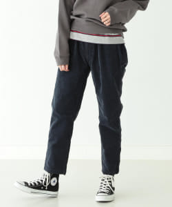 GRAMICCI × BEAMS BOY / 別注 細コーデュロイ テーパード パンツ