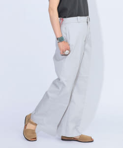 ＜WOMEN＞BEAMS JAPAN / 女裝 混紡 工作 西裝褲
