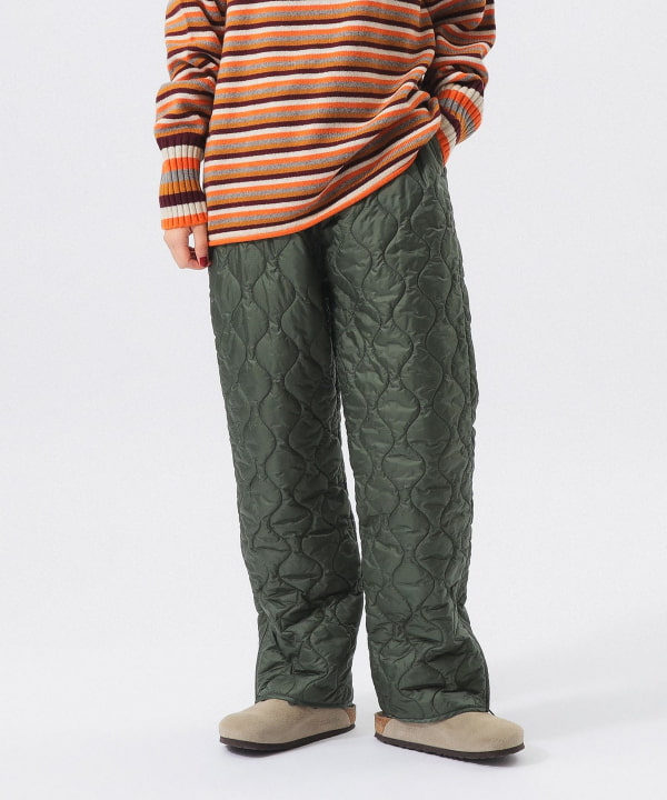 キルティング ミリタリー パンツ BEAMS STAFF：H159　Size：1
